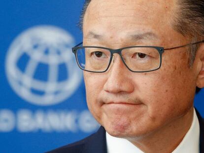 Jim Yong Kim, presidente saliente del Banco Mundial