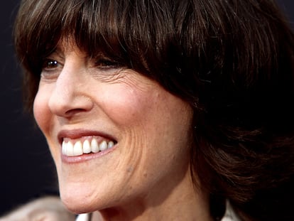 Nora Ephron durante la presentación en Los Ángeles de su última película, 'Julie & Julia', que estrenó en 2009 ya aquejada (en secreto) de la leucemia que finalmente causó su muerte en 2014.