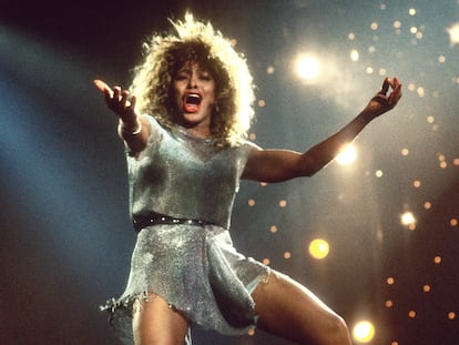 Tina Turner, durante una actuación en Rotterdam, el 4 de noviembre de 1990.