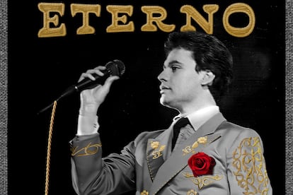 Portada del álbum 'Eterno' de Juan Gabriel.
