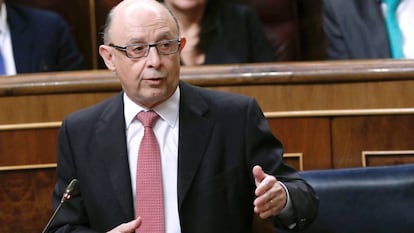 El ministro de Hacienda, Crist&oacute;bal Montoro. 