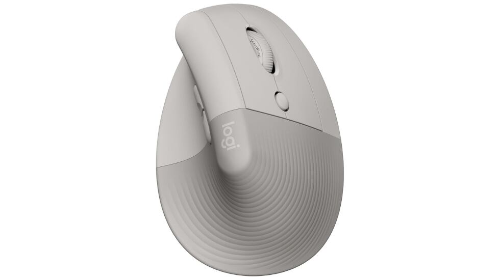Ratón ergonómico Logitech.