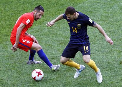 Chile - Australia, partido de la fase de Grupos de la Copa Confederaciones 2017