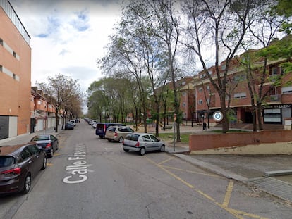 Vista de la calle Frascuelo de Velilla, donde se produjo la agresión.