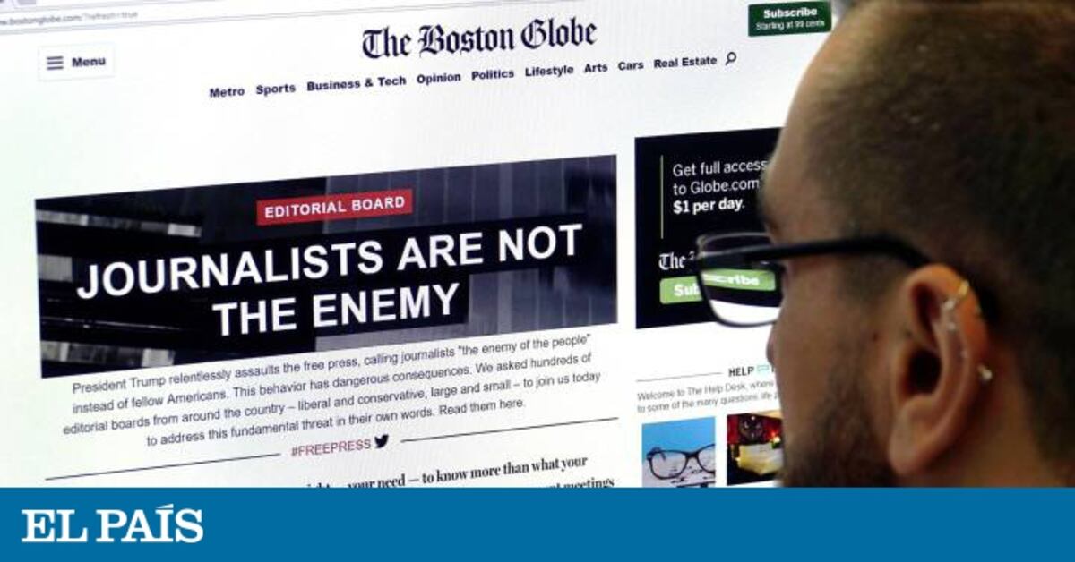 Trump redobla sus ataques a los medios tras la denuncia de más de 300 ...