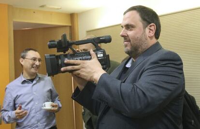 El presidente de ERC, Oriol Junqueras.