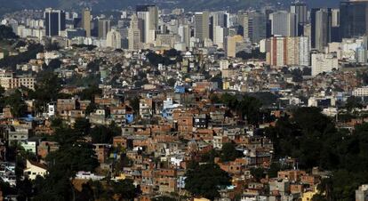 La favela Mangueira, en Río de Janeiro.