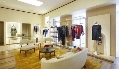 Nueva tienda de Louis Vuitton en la calle Serrano de Madrid.