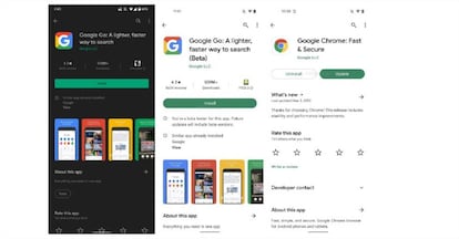 Nuevo diseño de Google Play