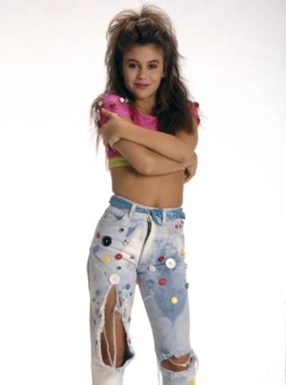 Alyssa Milano, en 1988.