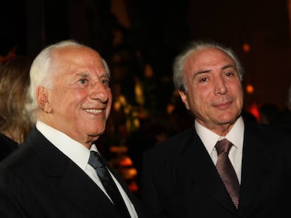 Jos&eacute; Yunes e Michel Temer.