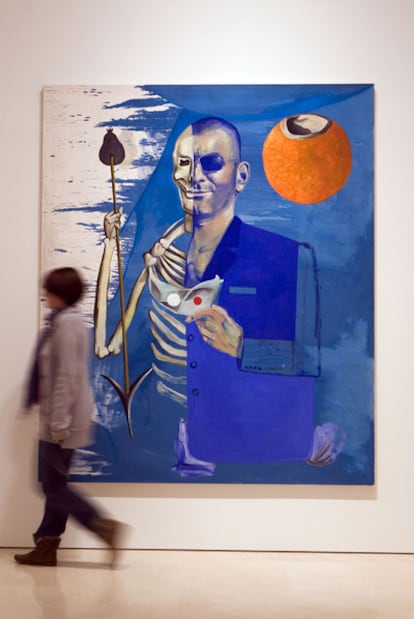 <i>Sin título</i> (1988), de Martin Kippenberger, en exposición en el Museo Picasso de Málaga.