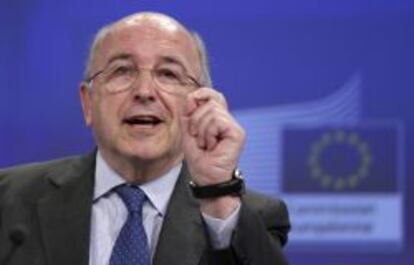 Joaquim Almunia, comisario europeo de Competencia.