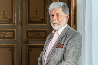 Celso Amorim, durante sua passagem por Madri. 