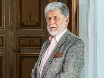 Celso Amorim, durante sua passagem por Madri. 