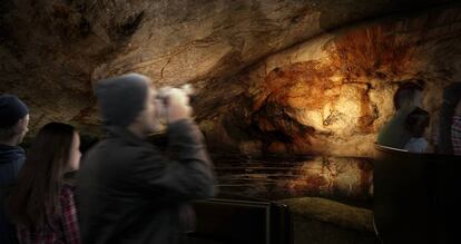 La réplica de la cueva sumergida de Cosquer se abrirá al público en junio de 2022.