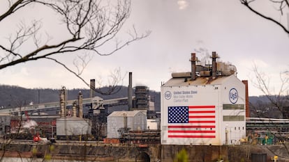 Una planta de U. S. Steel en Clairton (Pensilvania).