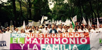 Marcha em defesa da família tradicional