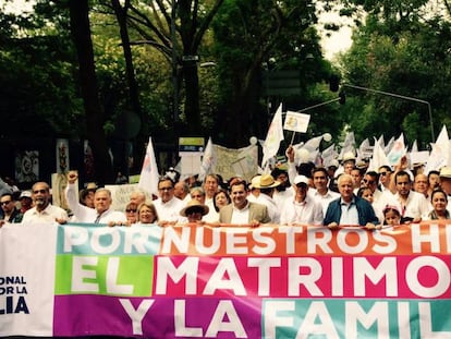 Marcha em defesa da família tradicional