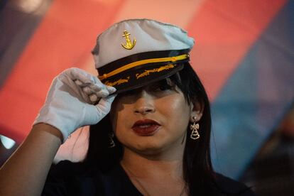 La líder social lucha hoy por los derechos de las mujeres LGBTI.