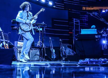 Jack White, que edita disco y actúa en Mad Cool Festival (Madrid), en una actuación en Las Vegas en septiembre de 2018. 