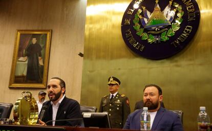 El presidente de El Salvador, Nayib Bukele