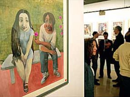 Exposición de la ilustradora Ana Juan, en la recientemente inaugurada Norma Galería de Barcelona.