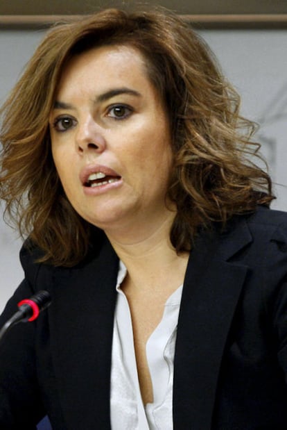 Soraya Sáenz de Santamaría.