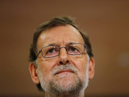 El presidente en funciones Mariano Rajoy.