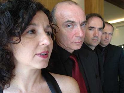 Cristina Vilallonga, Eduardo Makaroff, Christoph H. Müller y Philippe Cohen Solal (de izquierda a derecha).