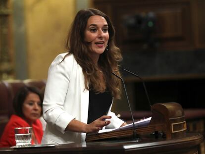 Noelia Vera, en una imagen de archivo en el Congreso.