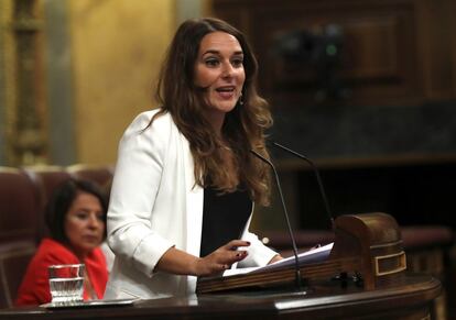 Noelia Vera, en una imagen de archivo en el Congreso.