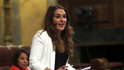 Noelia Vera, en una imagen de archivo en el Congreso.