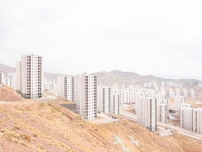 Vistas de Pardís, la ciudad de nueva creación.