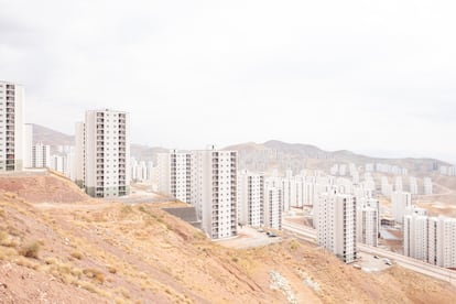 Vistas de Pardís, la ciudad de nueva creación.