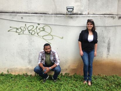 Abraham Jiménez e Elaine Díaz, diretores de dois novos jornais.