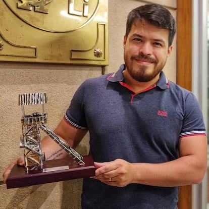 Eduardo Iturrizaga, campeón de España absoluto de ajedrez, el martes en Linares