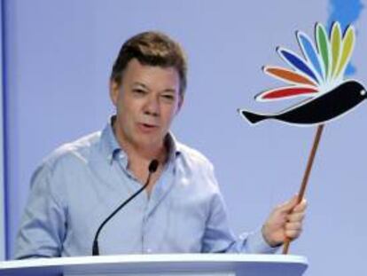 El presidente de Colombia, Juan Manuel Santos. EFE/Archivo