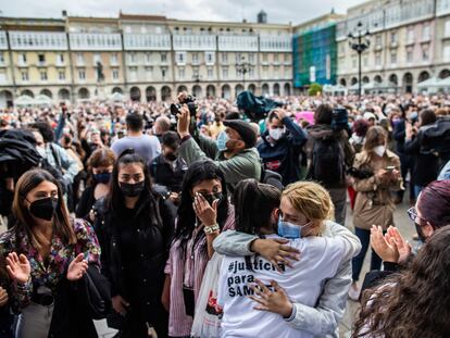 Concentración en A Coruña este lunes por el asesinato de Samuel Luiz.