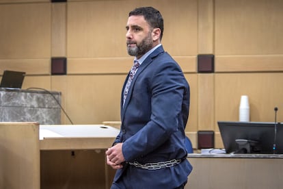 Pablo Ibar, durante una comparecencia ante un tribunal de Fort Lauderdale (Florida, EE UU), en enero de 2019.