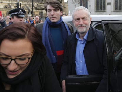 Jeremy Corbyn, líder del partido laborista.