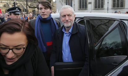 Jeremy Corbyn, líder del partido laborista.