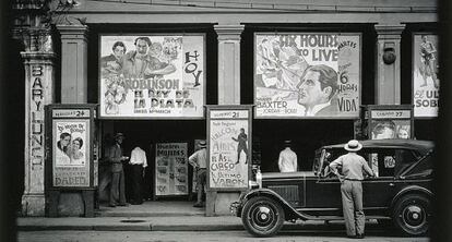 'Cine', una de las instantáneas de la serie La Habana (1933).