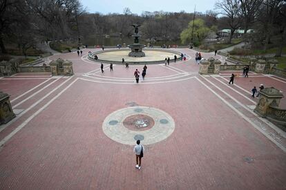 El Parque Central de Nueva York, el pasado lunes 15 de marzo.