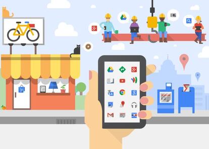 Ilustración de Alphabet: la empresa antes conocida como Google