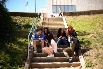 Upper Darby High School students