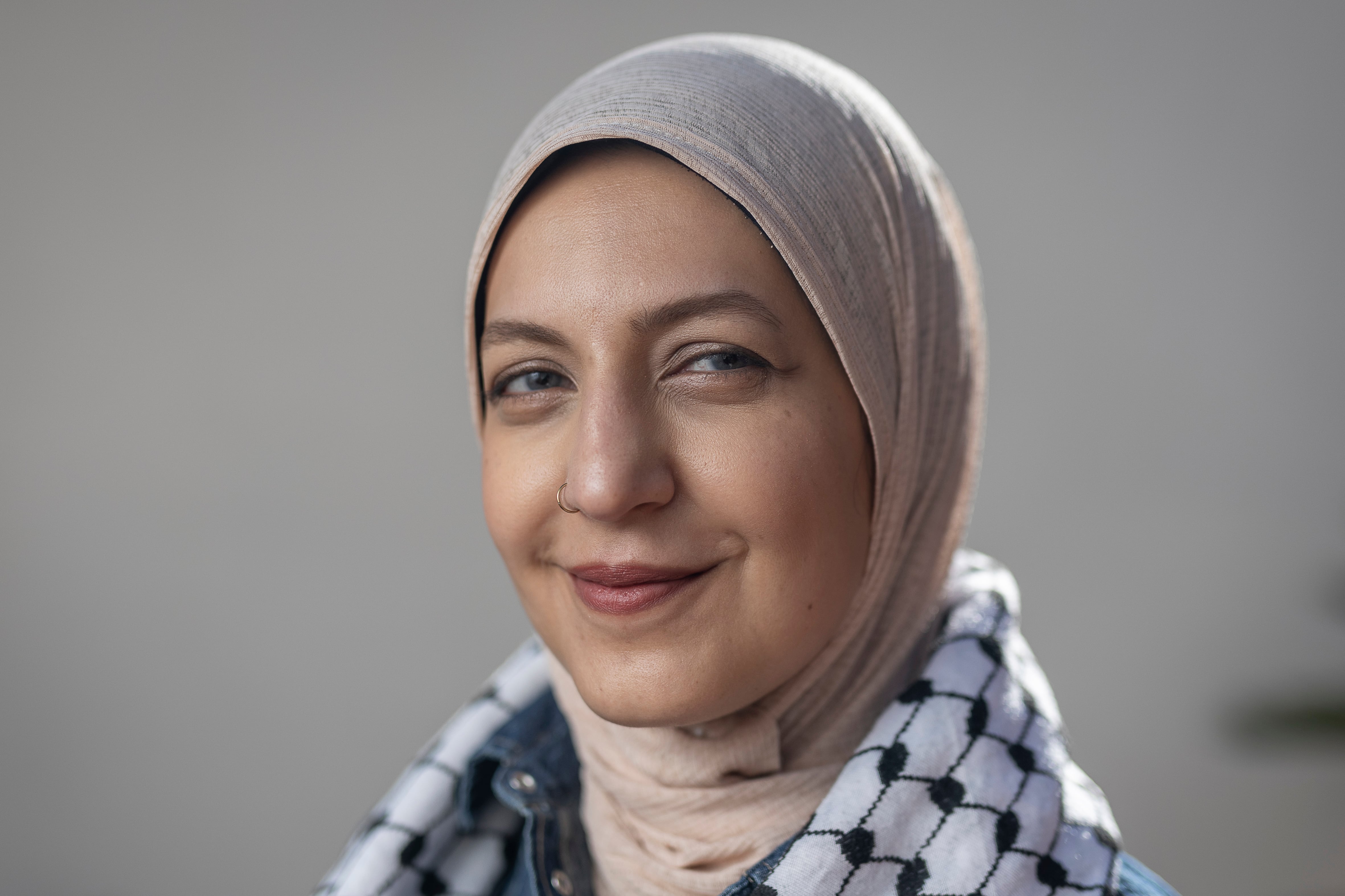 Youmna El Sayed, en Barcelona el 18 de noviembre. 