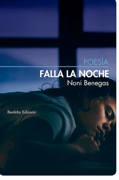 Portada de ‘Falla la noche’, de Noni Benegas.