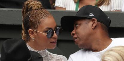 Beyoncé y Jay Z en una imagen tomada en julio de 2016.