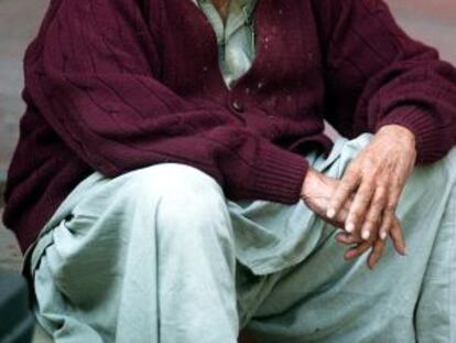 El escritor Khushwant Singh, en 2004 en Nueva Delhi.